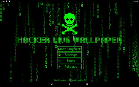 Hacker Live Wallpaper Matrix ☠ – (Android Apps) — AppAgg