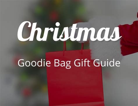 25 Best Christmas Goodie Bag Stuff: Holiday Party Favor Ideas - CraftyThinking