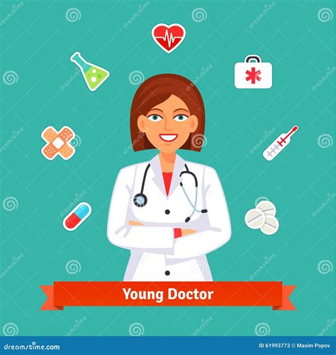 Cardiologist Doctor Vector | CartoonDealer.com #90088984