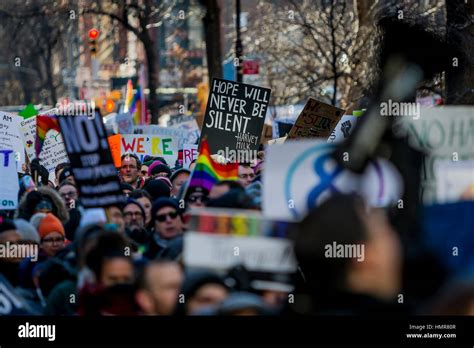 New York City, USA. 4th Feb, 2017. Thousands of LGBTQ activists and allies rallied at New York ...