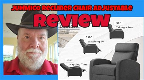 Recliner chair Jummico - YouTube