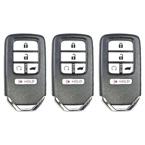 3 x 2019-2021 Honda Passport Pilot / 5-Button Smart Key / PN: 72147-TG – UHS Hardware