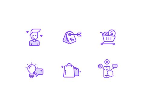 Illustration icon set by Tami Weiss on Dribbble