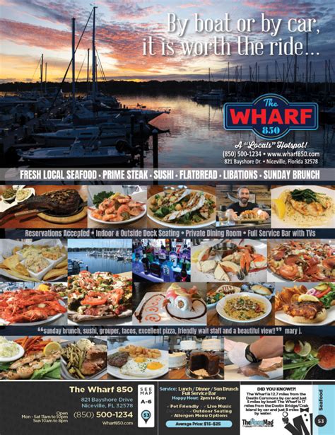 The Wharf 850 Niceville - The Menu Mag