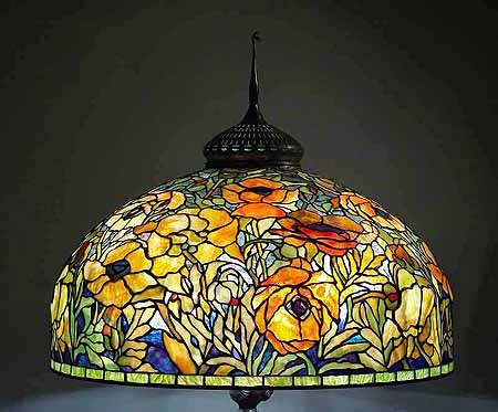 Tiffany Lamps, Tiffany floor Lamp, desk lamps, table lamps, Tiffany style lamps by Dr.Grotepass ...