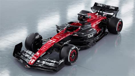 Alfa Romeo C43 launch for 2023: Alfa Romeo show off 2023 C43 F1 car with striking new livery ...