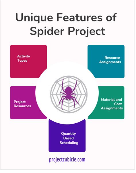 Unique Features of Spider Project - A Project Management Software