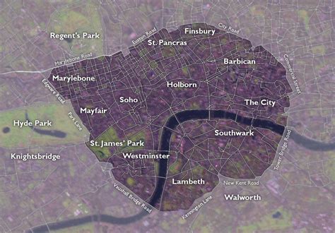 London Congestion Charge Zone - MapSof.net