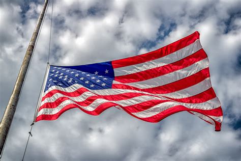 When to fly the American flag at half-staff
