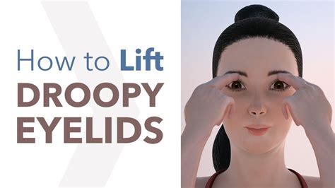 How to Lift Droopy Eyelids (Eyelid Lift Exercises) - YouTube