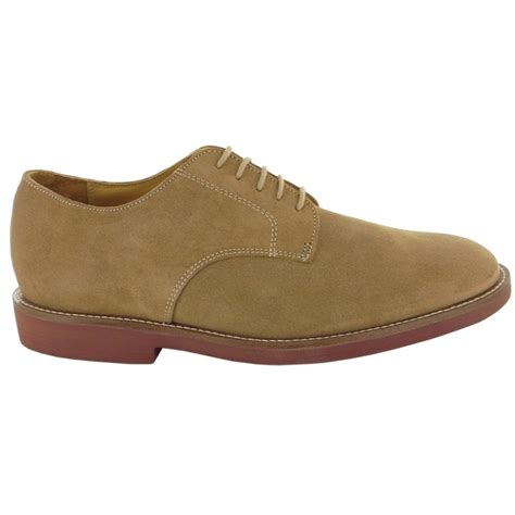 Neil M Cambridge Nubuck Shoes Tan Buck | MensDesignerShoe.com