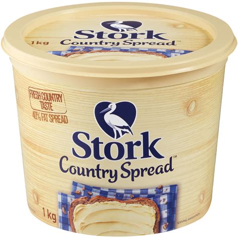 Stork 40% Fat Country Spread 1kg | Butter, Spreads & Margarine | Milk ...