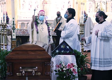 Hawaii Mass is Send-Off for Remains of War-Hero Priest to Return to Kansas - The Tablet