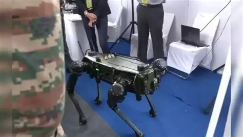 Indian Army Unveils ‘MULE’ Robot Dog