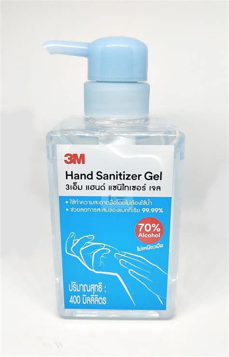 3M เจลล้างมือ แอลกอฮอล์ ฆ่าเชื้อขนาด Hand Sanitizer Gel 400ml | Lazada.co.th