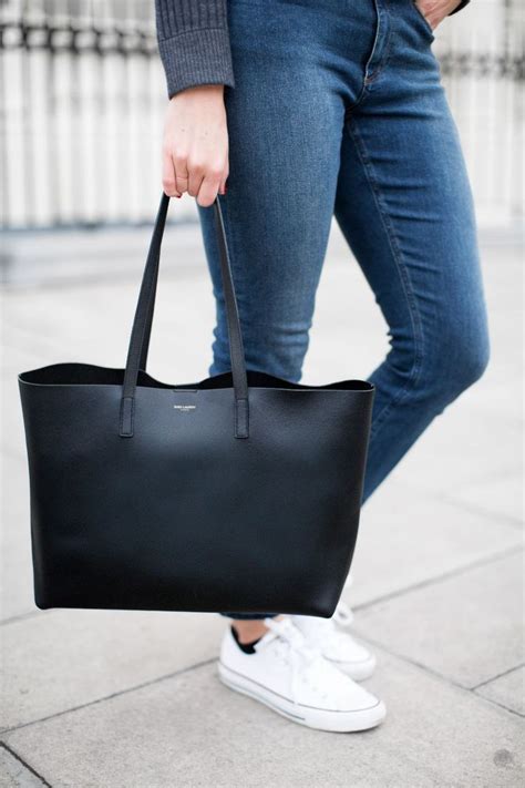 theannaedit-style-post-ysl-bag-march-2017-8 | Saint laurent tote, Saint laurent tote bag, Tote ...