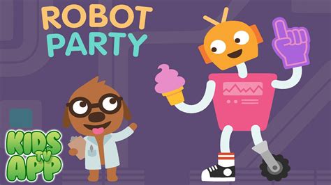 Sago Mini Robot Party (Sago Sago) - Best App For Kids - YouTube