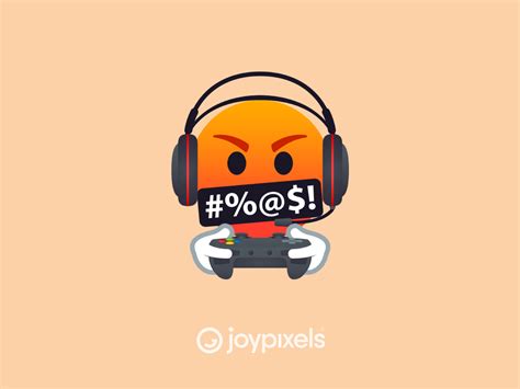 JoyPixels Angry Gamer Emoji - Gaming Pack by JoyPixels on Dribbble