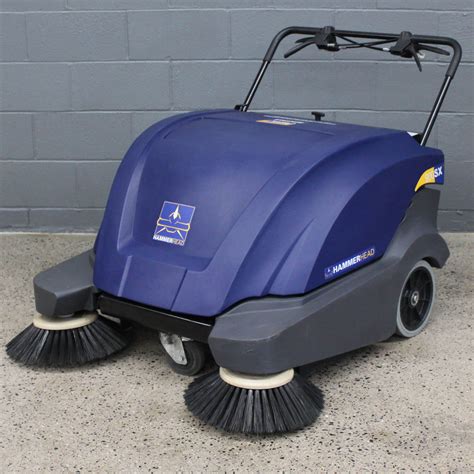 900SX Electric Walk-Behind Sweeper | Hammerhead Cleaning Equipment