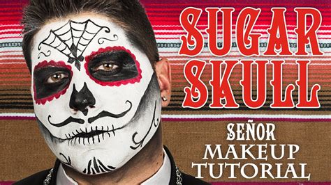 Male Sugar Skull Makeup Tutorial | #WHCdoesSFX - YouTube