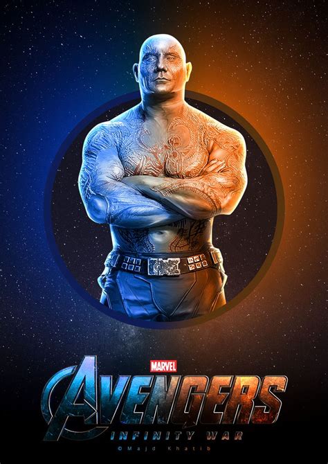 Drax - Avengers "Infinity War" | Marvel and dc characters, Avengers infinity war, Avengers