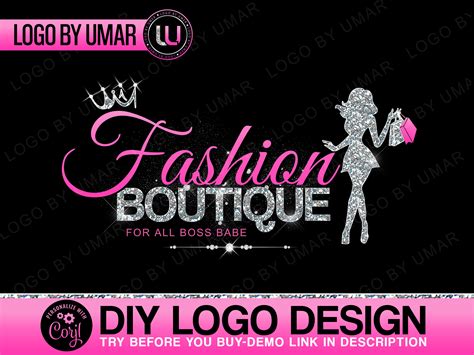 Boutique Logo Store Logo Premade Logo Logo Template Online - Etsy