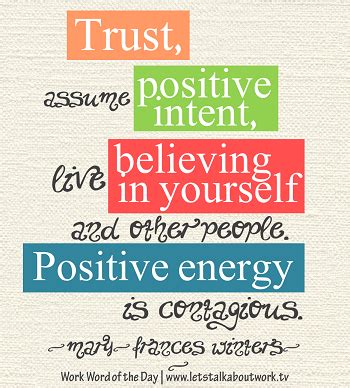 Positive Energy Quotes For Work. QuotesGram