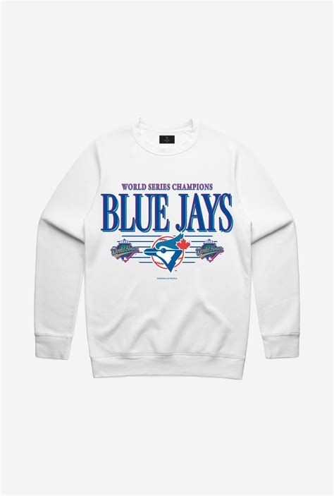 Toronto Blue Jays Throwback Crewneck - White