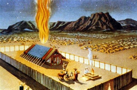 Drawing Of The Tabernacle In Exodus