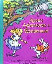 ALICE IN WONDERLAND POP-UP BOOK - ROBERT SABUDA; LEWIS CARROLL ...