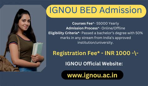 IGNOU BEd Admission 2023: Eligibility, Entrance Exam & Fee