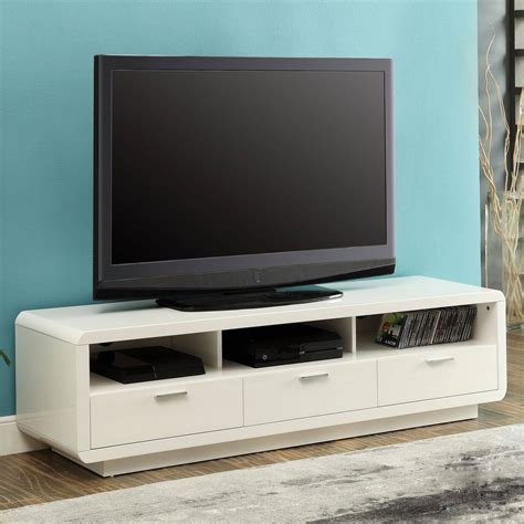 ACME Randell White TV Stand for Flat Screen TVs up to 60" - Walmart.com ...