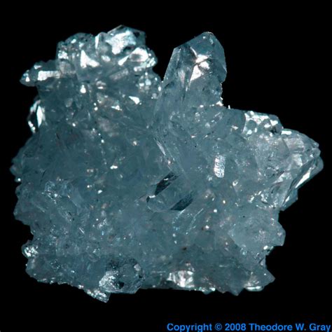 Sample of the element Strontium in the Periodic Table