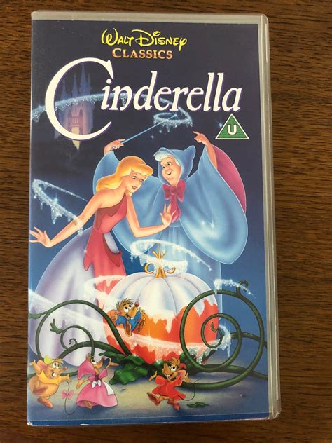 A Walt Disney Classics Cinderella 1950 VHS | Etsy