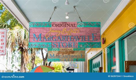 Jimmy Buffet Margaritaville Editorial Stock Image - Image of margarita, destination: 56287244