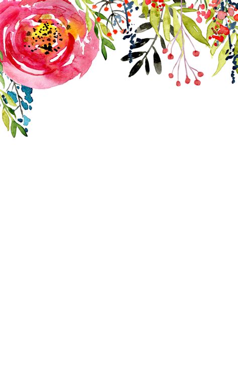 Free Printable Floral Stationery - Paper Trail Design