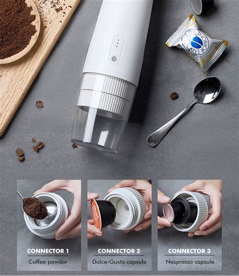 Electric Portable Coffee Maker USB Charge Travel Espresso Machine