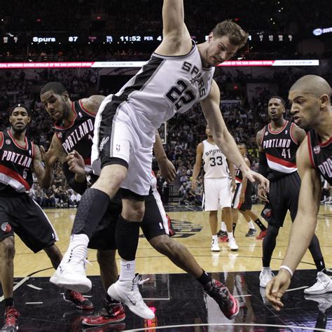 Portland Trail Blazers vs. San Antonio Spurs Game 2: Video Highlights ...