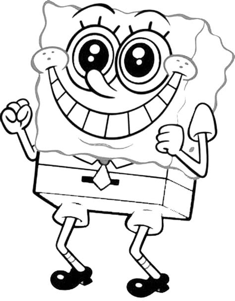 Desene cu SpongeBob de colorat, imagini și planșe de colorat cu SpongeBob