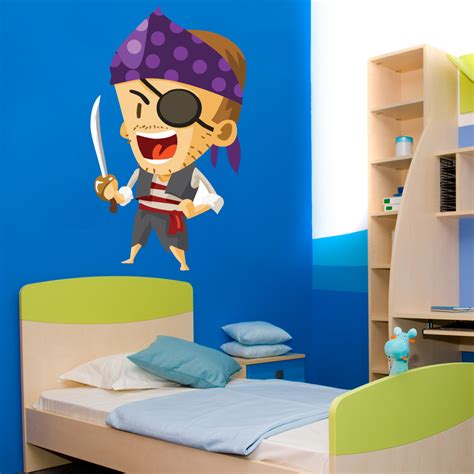 Wallstickers folies : Pirate Wall Stickers