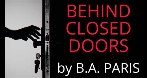 Behind Closed Doors by B. A. Paris | Book Review by The Bookish Elf