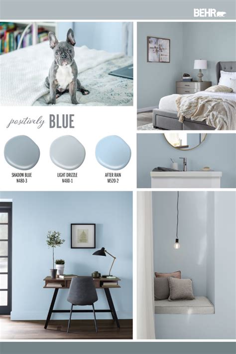 Positively Blue Color Palette | Colorfully BEHR