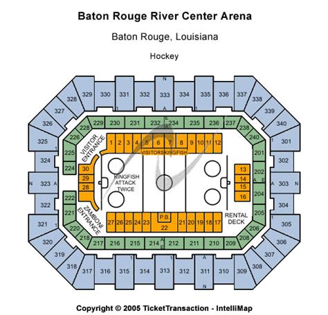 Disney On Ice Tickets | Seating Chart | Raising Cane's River Center Arena | Hockey