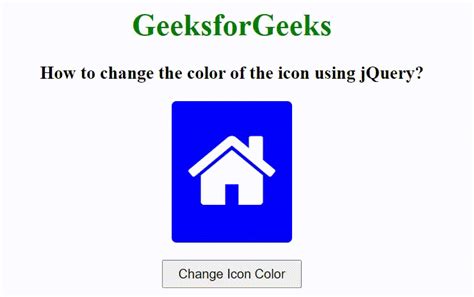 ¿Cómo cambiar el color de un icono usando jQuery? – Barcelona Geeks