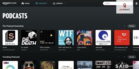 All you need to know: podcasts in Amazon Music