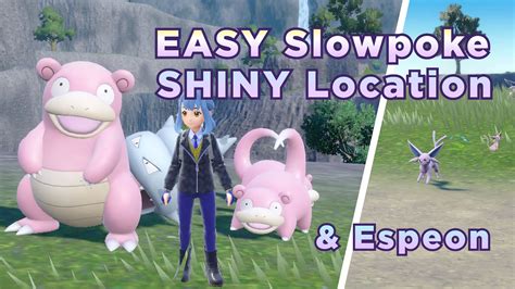 EASY Slowpoke Shiny Hunt Location | Pokemon Violet & Scarlet - YouTube