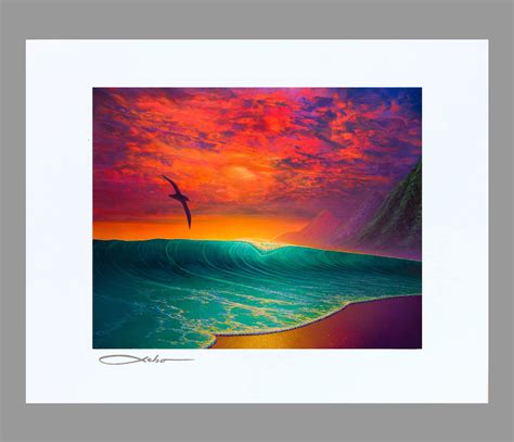 "Eye In The Sky" 11" x 14" Matted Print - SeboArt.com