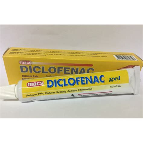 MACS DICLOFENAC GEL 50G (1 TUBE) - Supermed Pharmacy