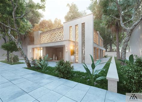 Arabic Modern House by Mohamed Zakaria | Design Ideas | Modern ...