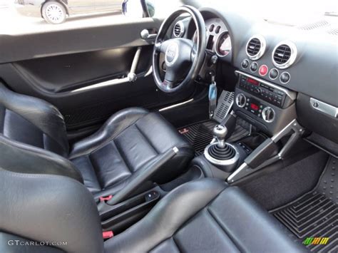 Ebony Interior 2000 Audi TT 1.8T quattro Coupe Photo #52491770 ...